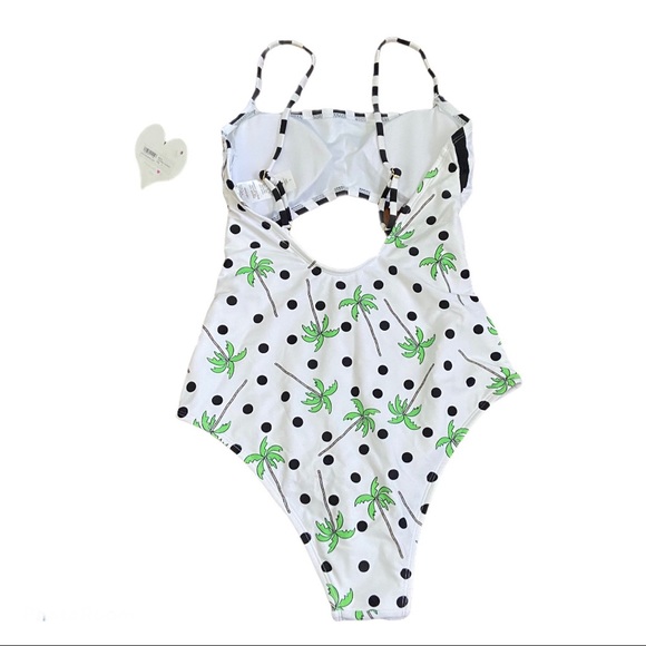NWT sugar coast by lolli cut out swimsuit small - Picture 3 of 5